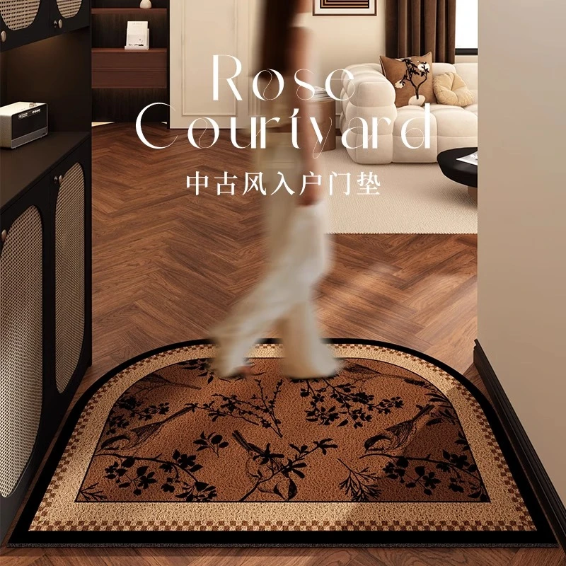 中古丝圈地垫入户门垫门外进门口防滑耐磨耐脏可裁剪脚垫免洗地毯