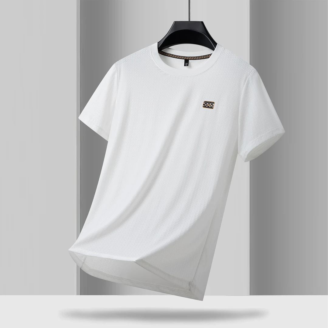 VBA 25999 MYM男士春夏百搭T恤短袖舒适透气圆领通勤日常百搭