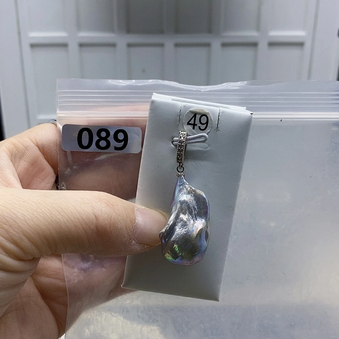 颈饰合金淡水珍珠