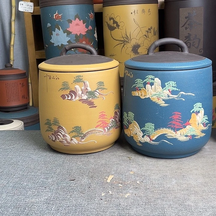 紫砂茶叶罐茶叶罐