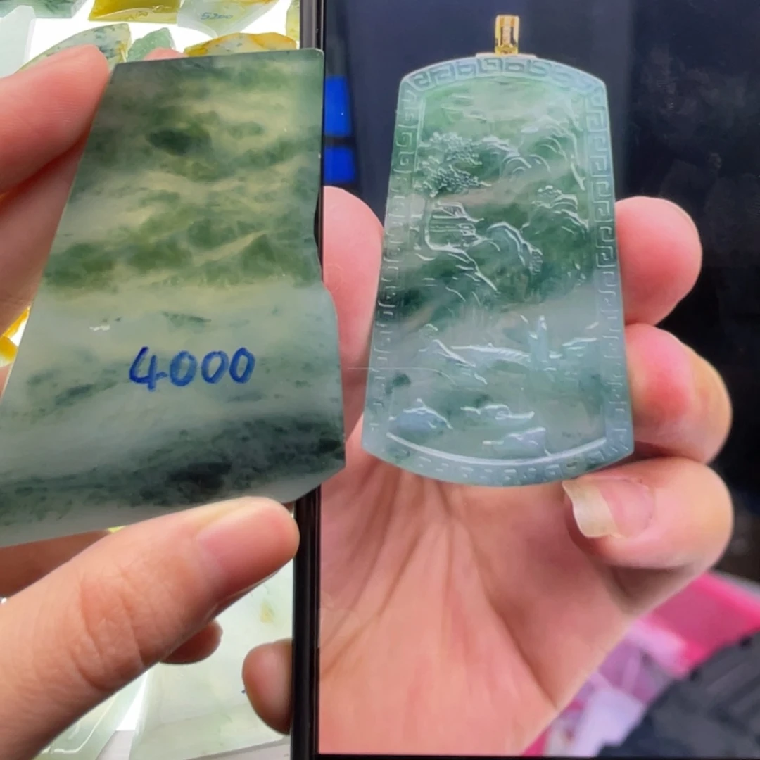 定制翡翠未镶嵌包工