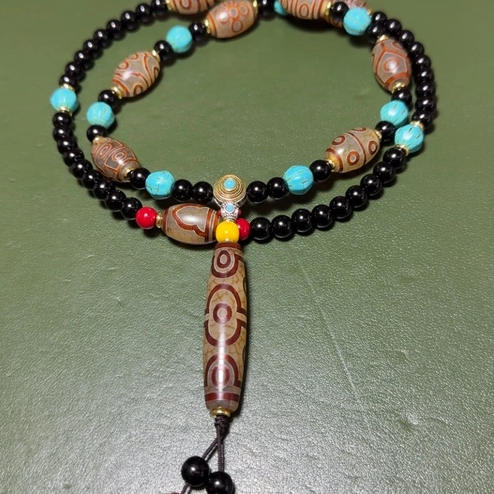 玛瑙/玉髓颈饰合金