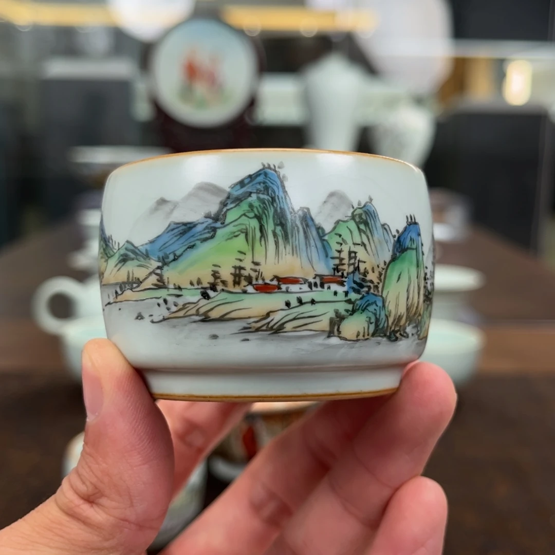 青澹墨雅千里江山