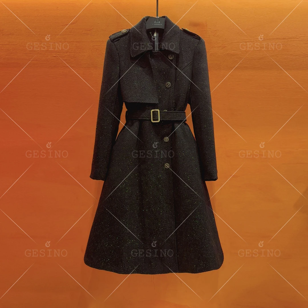 【关关】秋冬高奢限定款|优雅气质轻奢款法式设计外套G-0334