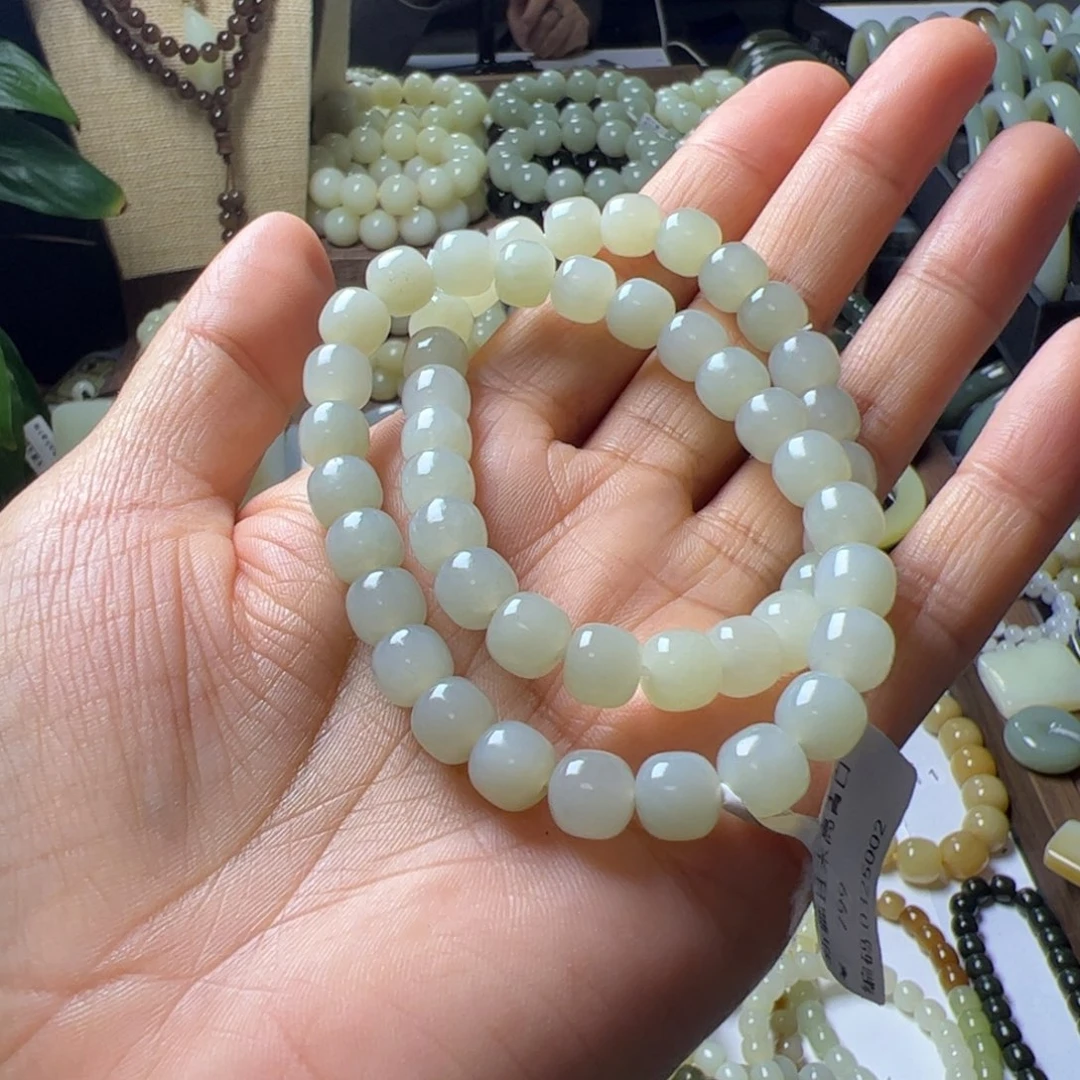 再***清未镶嵌手链和田玉