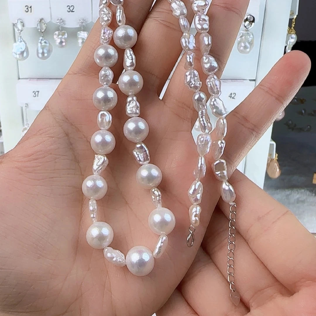 未镶嵌淡水珍珠项链