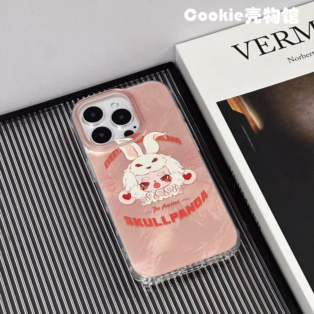 手机壳适用苹果16pro/15p泡泡设计ins高级个性潮流小众冰川纹防摔