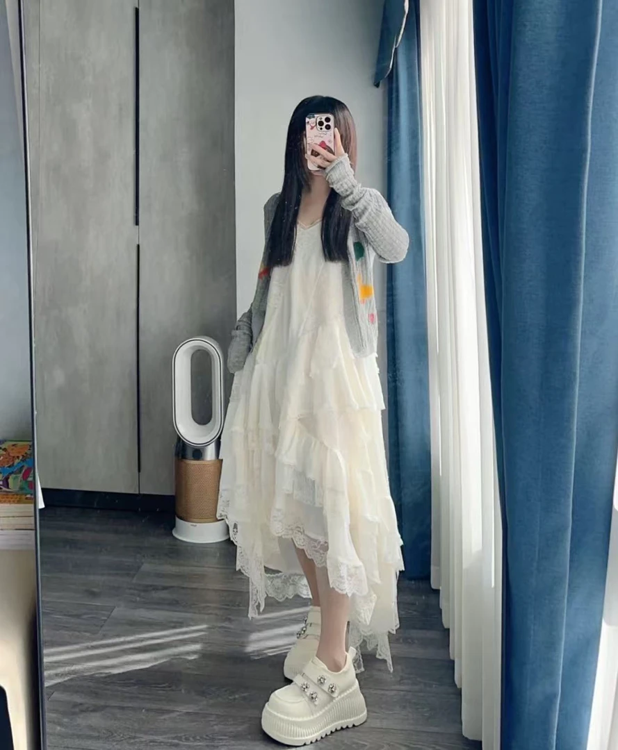 吊带连衣裙蕾丝款春夏