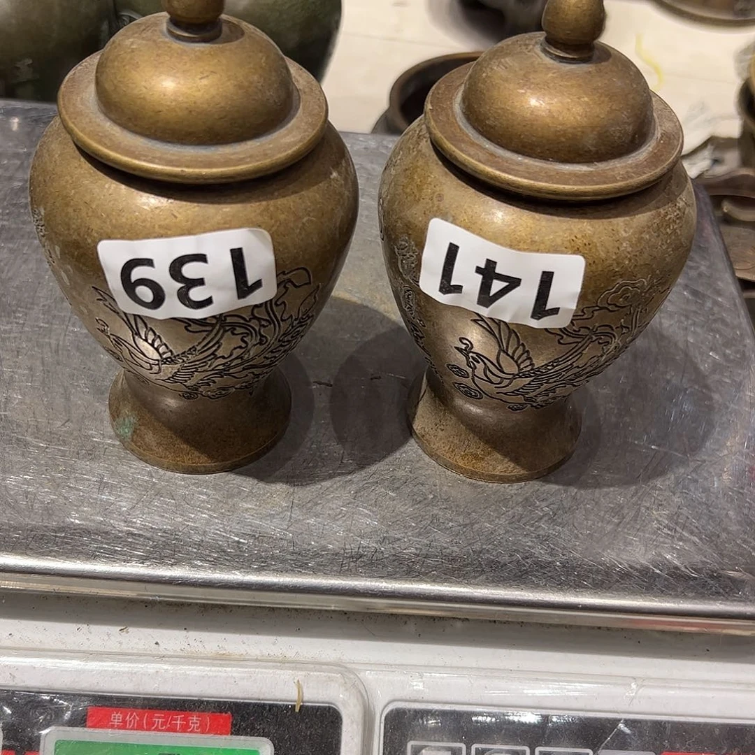爱****者微瑕疵黄铜摆件工艺品