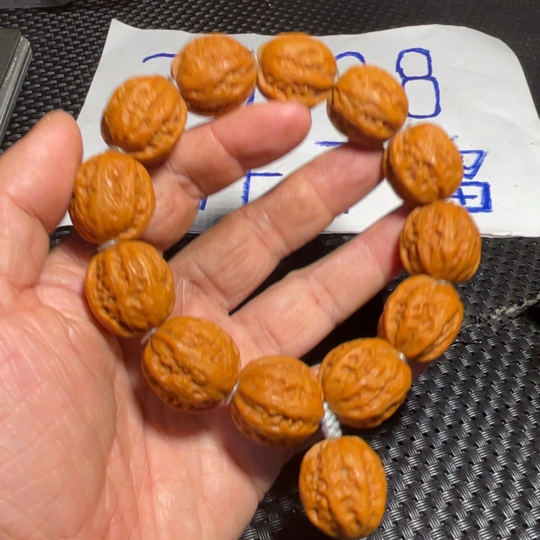 手串文玩核桃京八棱粗筋21