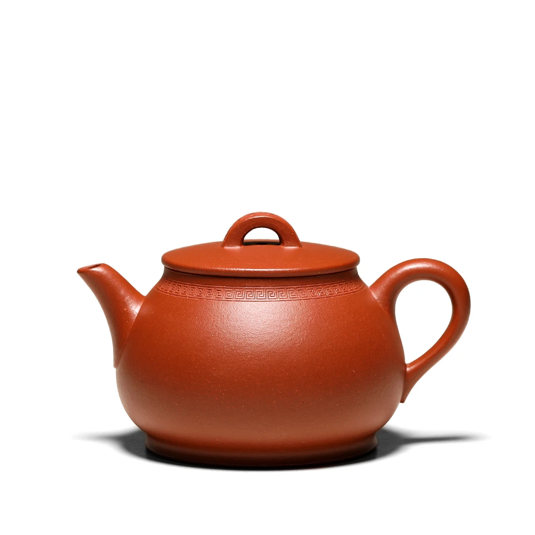 方寸堂精工自产逸品壶茶具纯手工原矿小红泥170cc宜兴手工紫砂壶
