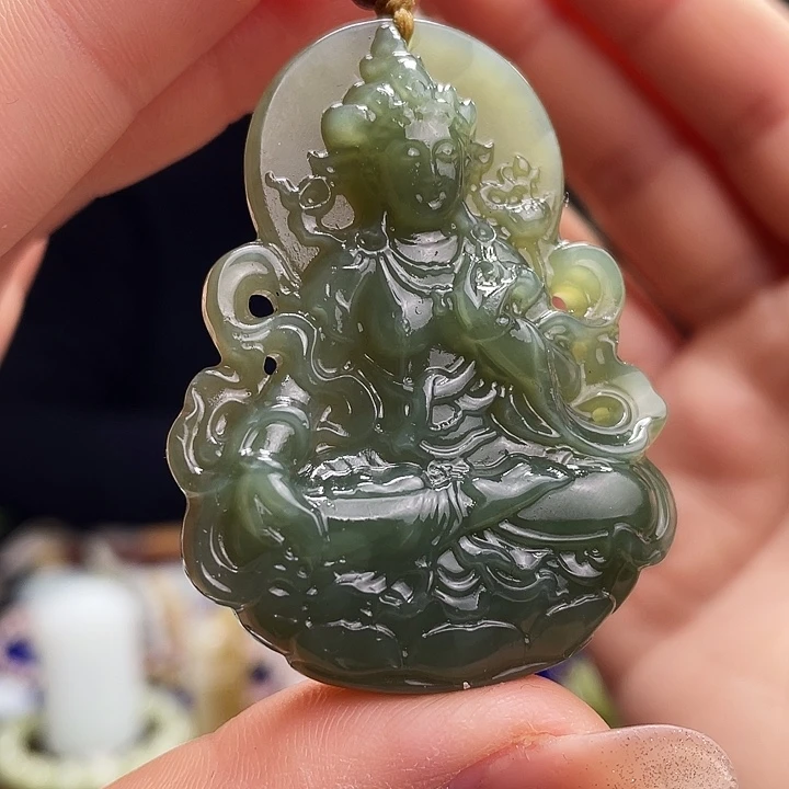 和田玉挂件未镶嵌定制发货