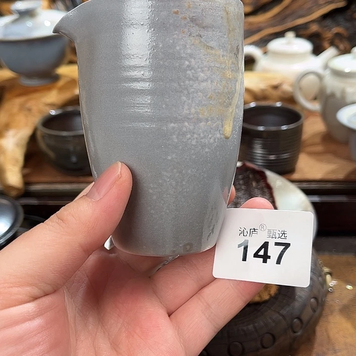 沁庐柴窑古法柴烧全手工茶具