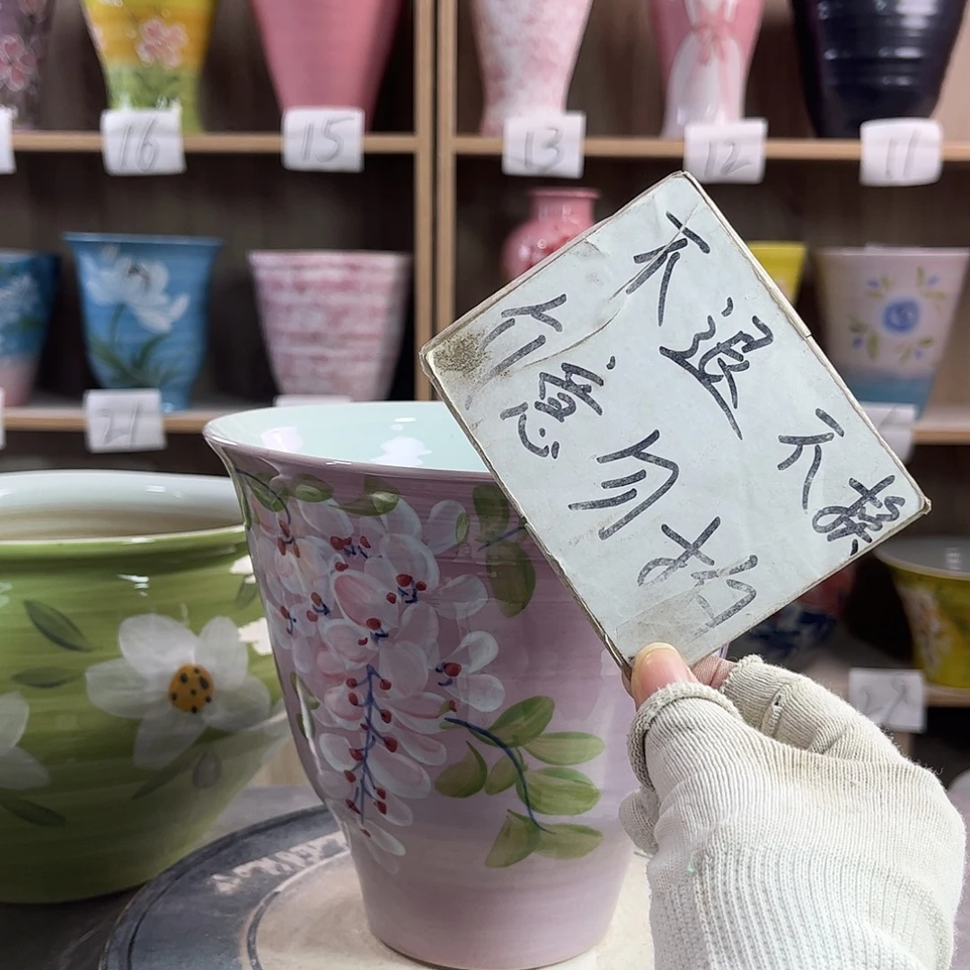 景德镇陶瓷花盆花盆