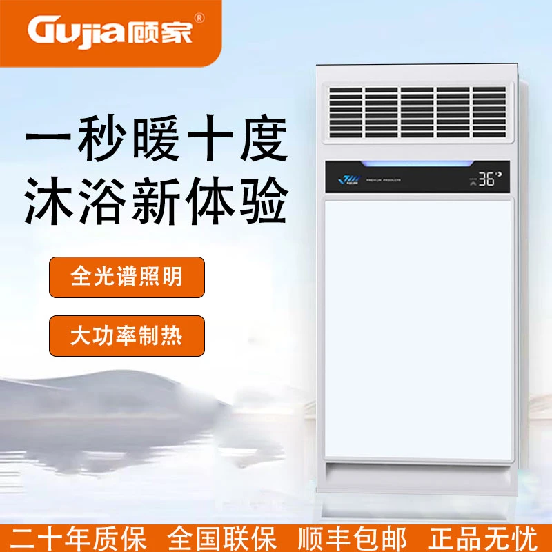 (SJL600-28)风暖浴霸灯集成顶排气扇照明卫生间浴室暖风