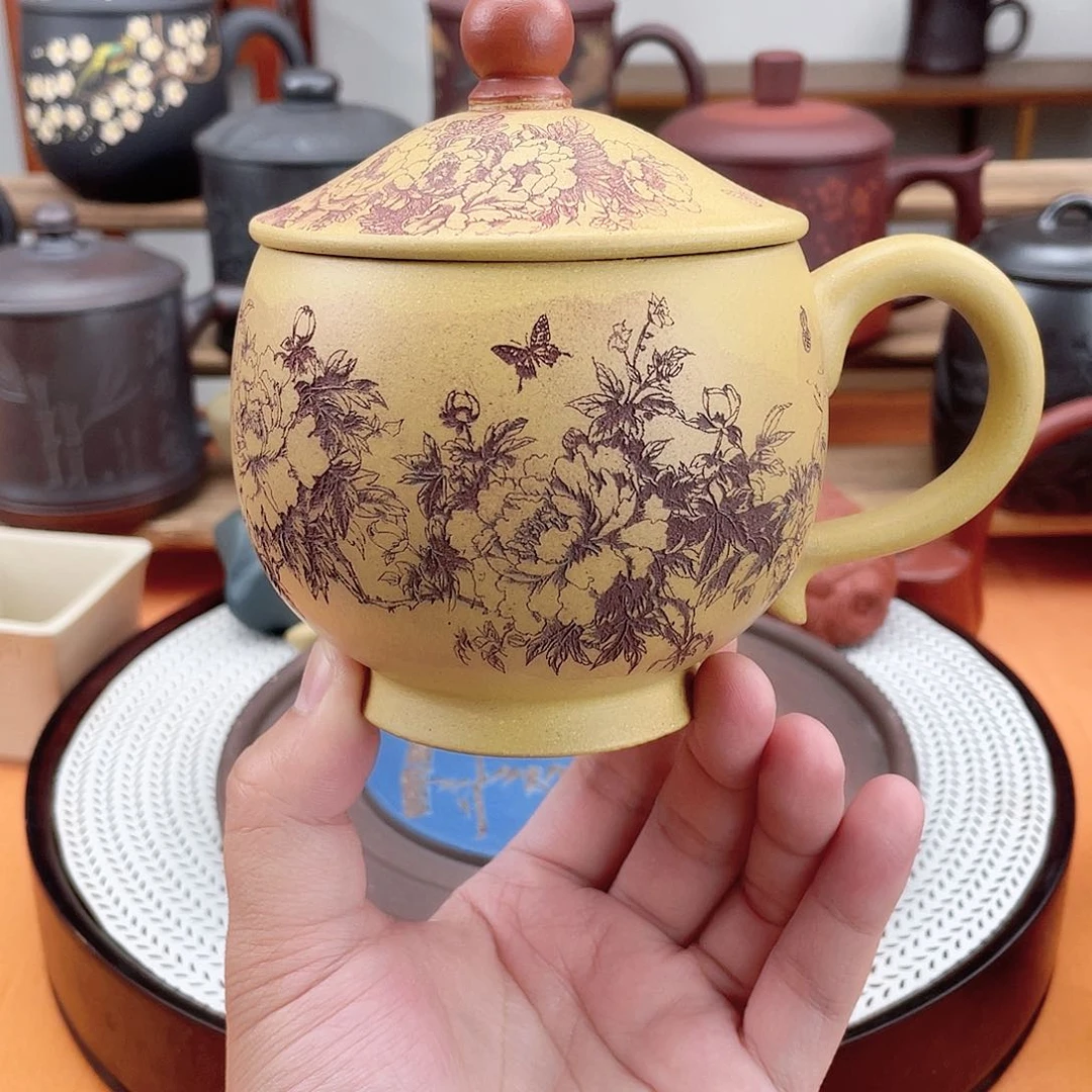 茶杯紫砂高档紫砂茶具套装