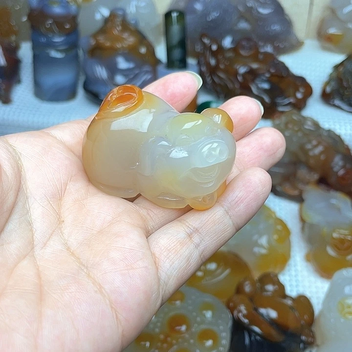 玛瑙/玉髓饰品未镶嵌