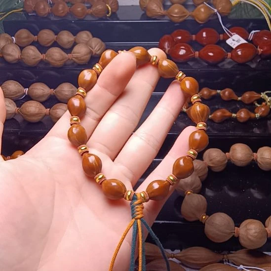 手串/手链橄榄核橄榄核三花铁核手串1.1+