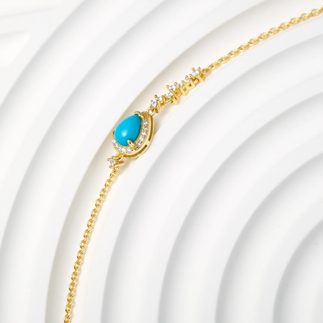 【一菲臻选】绿松石手链-YZ144|BLL3