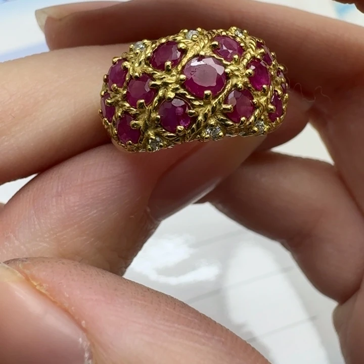 红宝石未镶嵌戒指