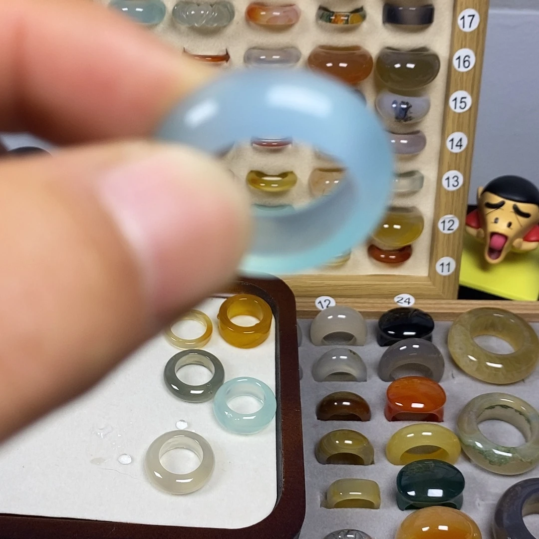 定制玛瑙未镶嵌港21内径19.44