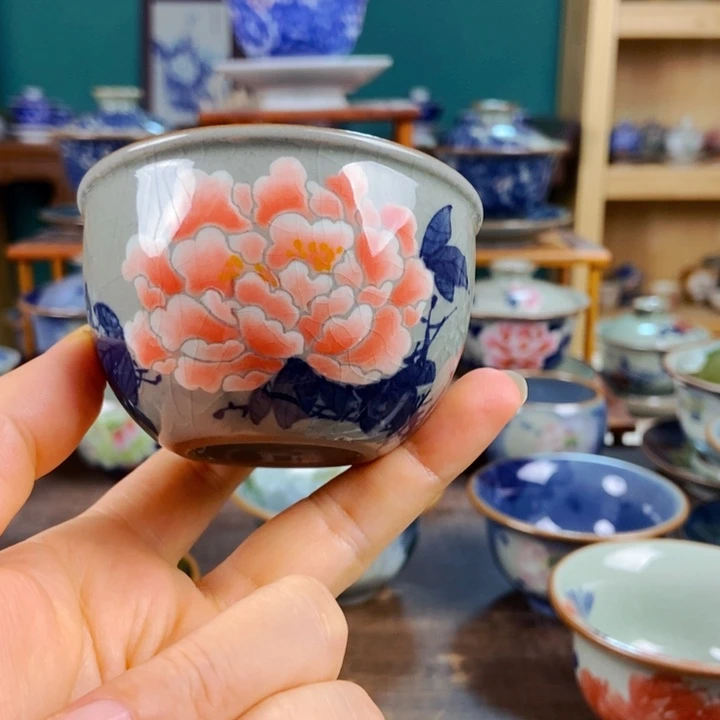 *****瓷片手工制作工艺精湛等特点