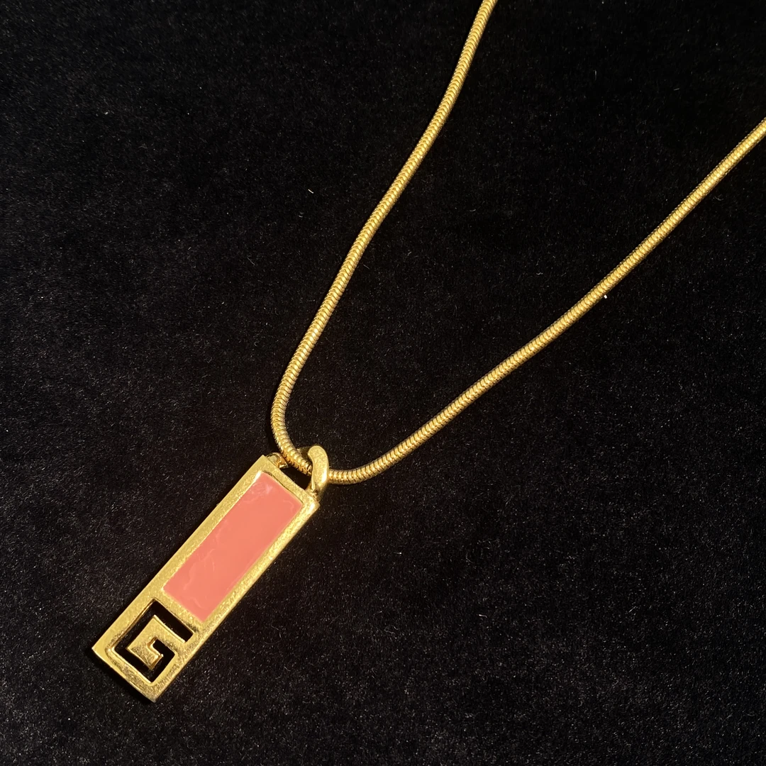 95新  LL中古 vintage 纪梵希givenchy复古项链