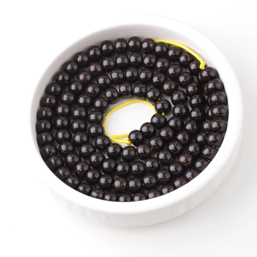 S8951 【老型椰蒂】精工高抛原生态椰蒂108懒人文玩长串