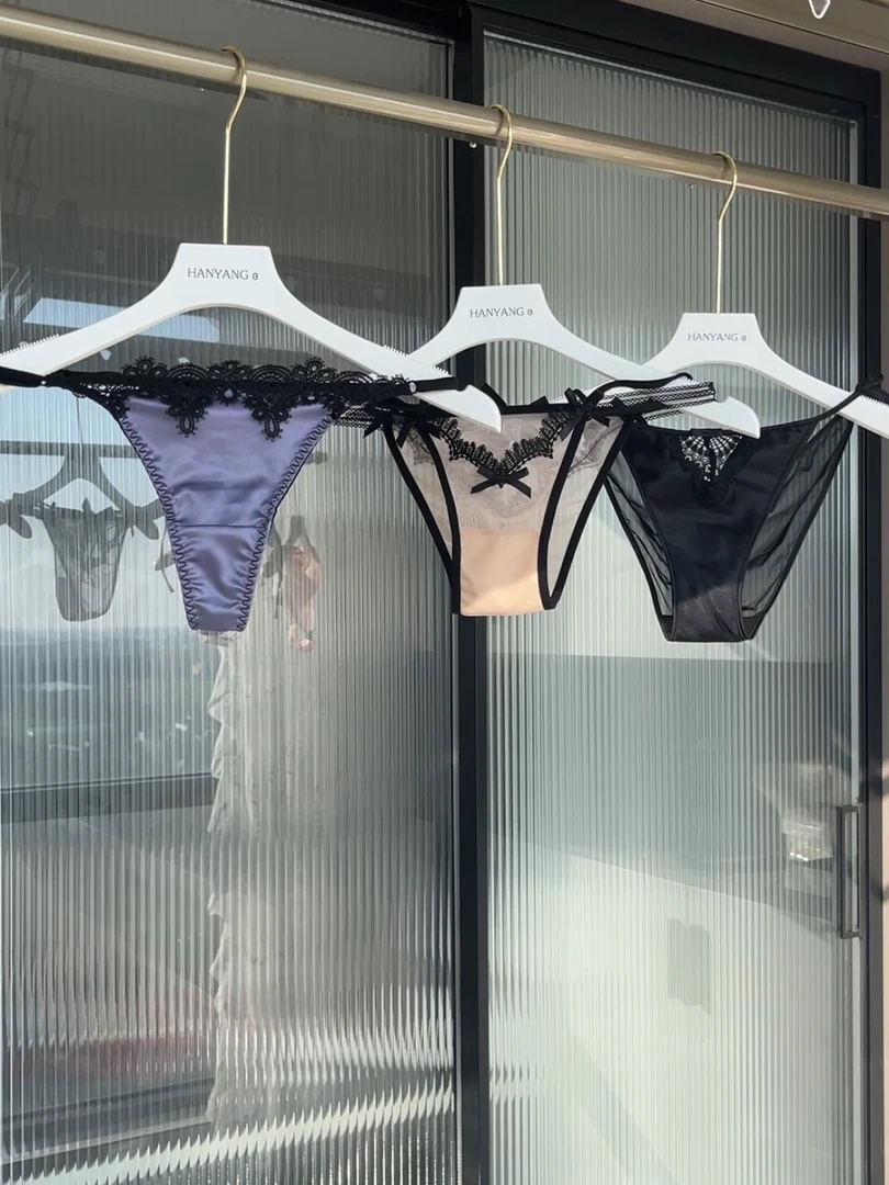 HANYANG ɞ 性感捕手*复古轻奢蕾丝性感浪漫蕾丝内裤