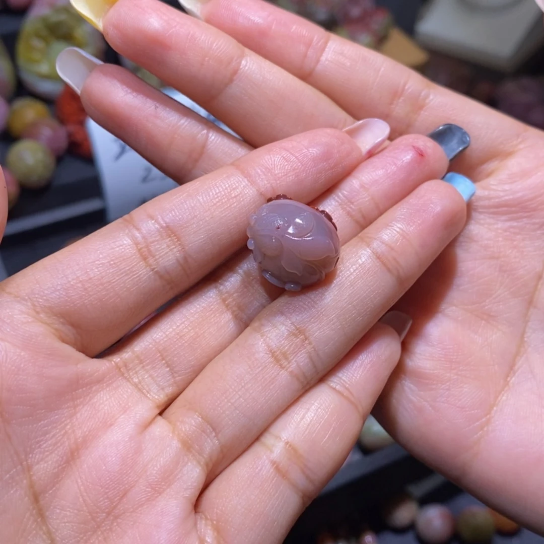 【闪购商品】玛瑙/玉髓手串未镶嵌葡***冰盐源玛瑙