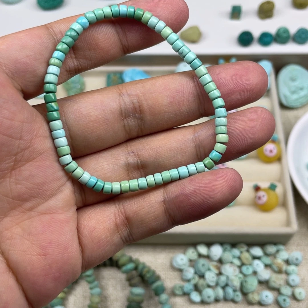 绿松石合金珠子珠子