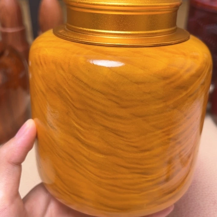 木茶叶罐一物一拍