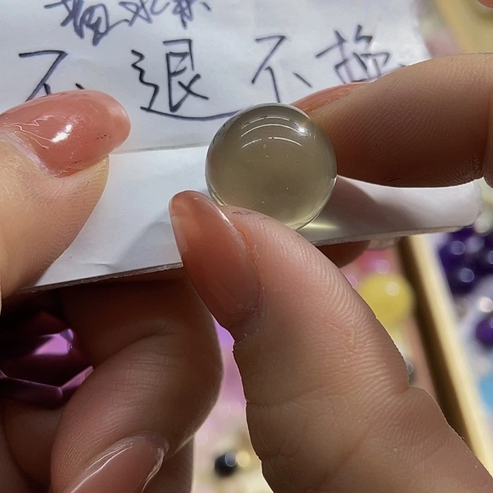 水晶珠宝半成品未镶嵌下*天