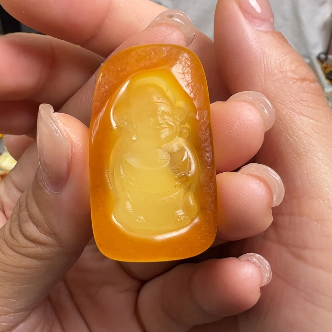裸石蜜蜡未镶嵌微瑕