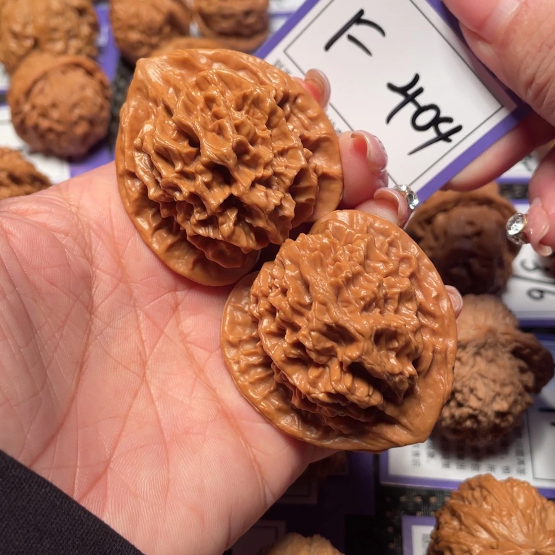 文玩核桃把件404号帝王48