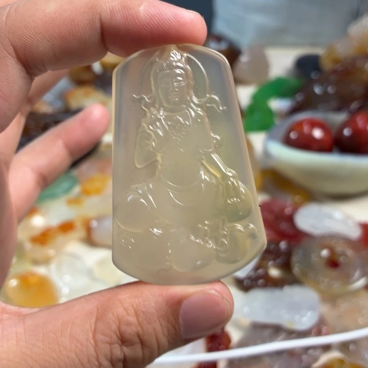 未镶嵌吊坠(不含链)玛瑙/玉髓