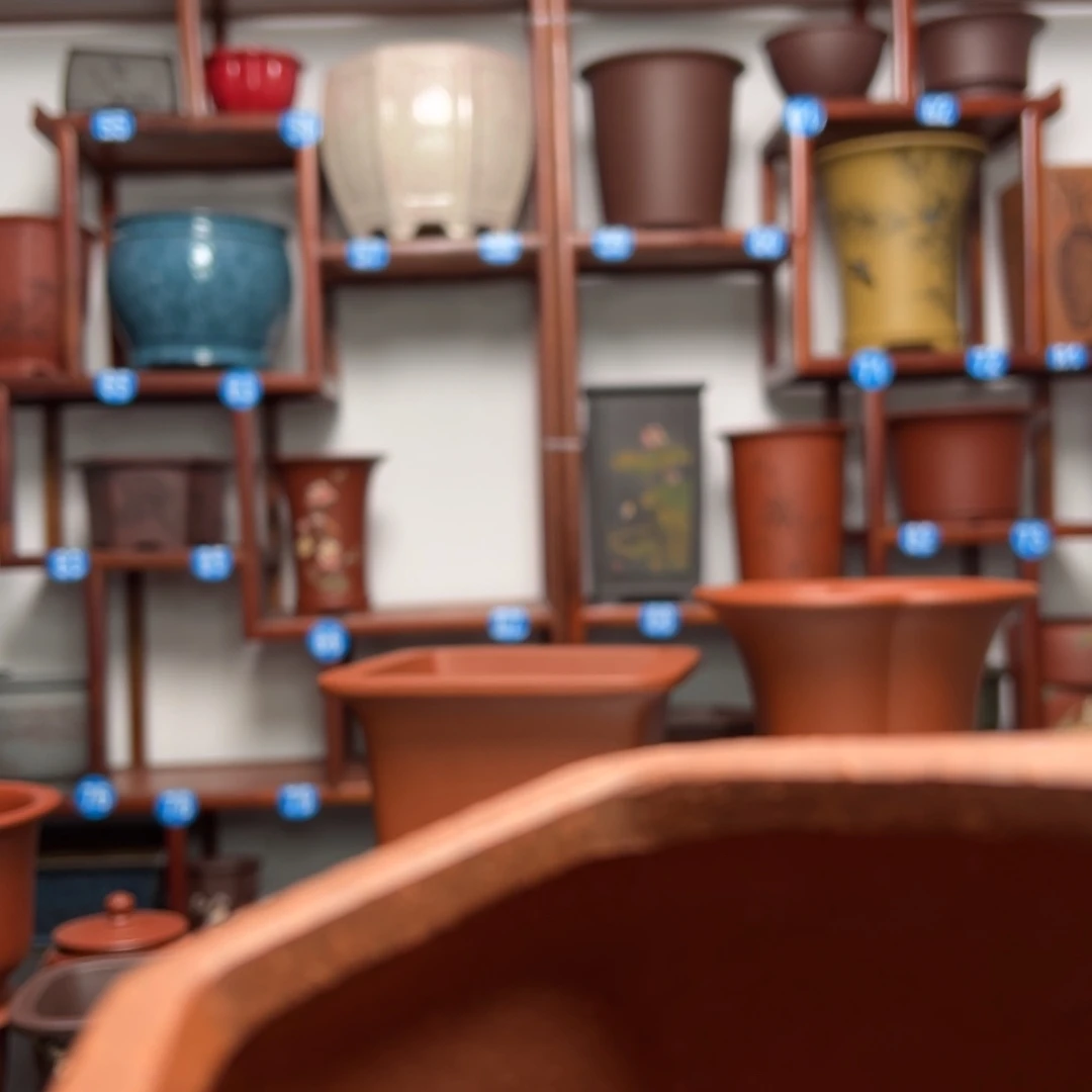 紫砂花盆乐**一四方花盆