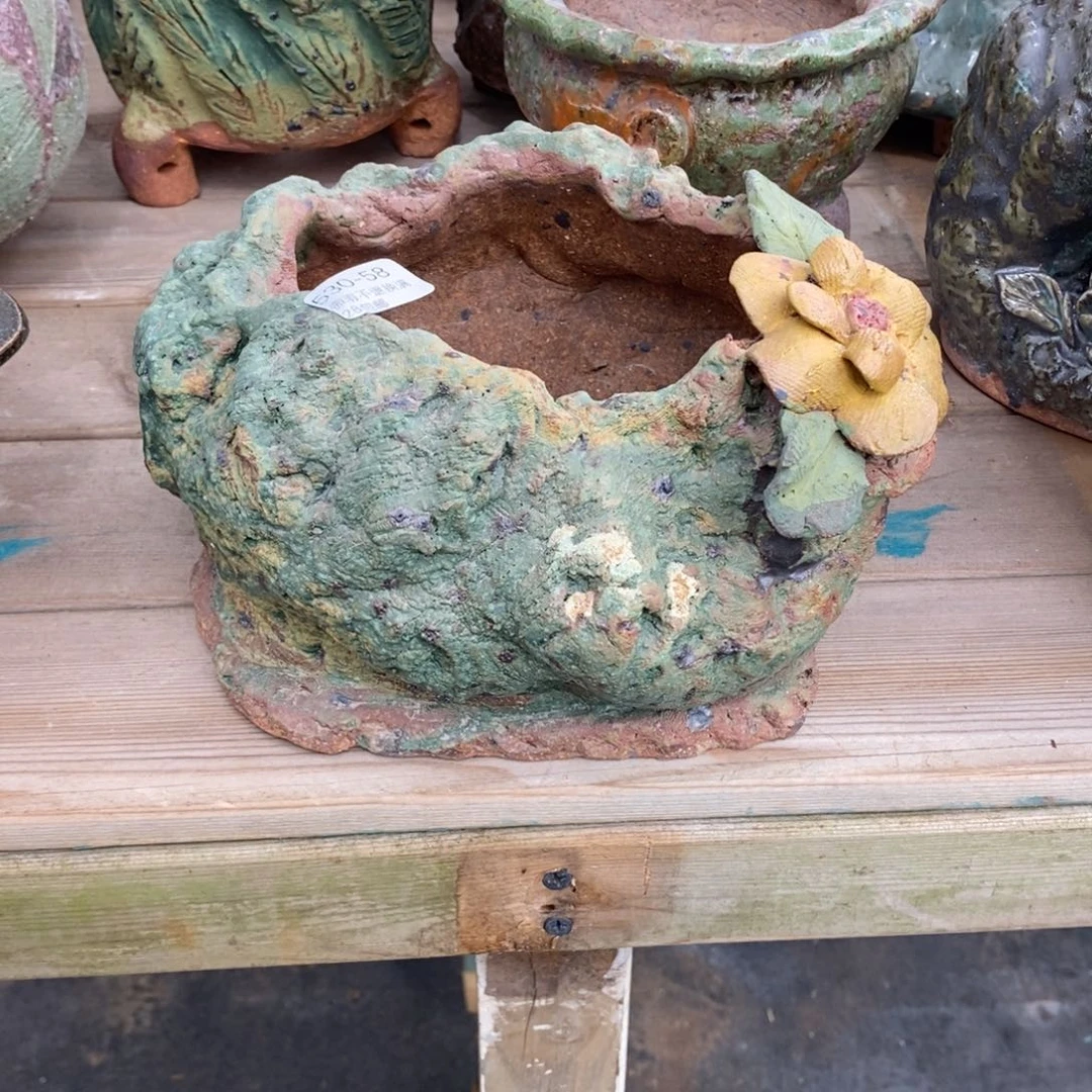 初**58号多肉盆口径12手工