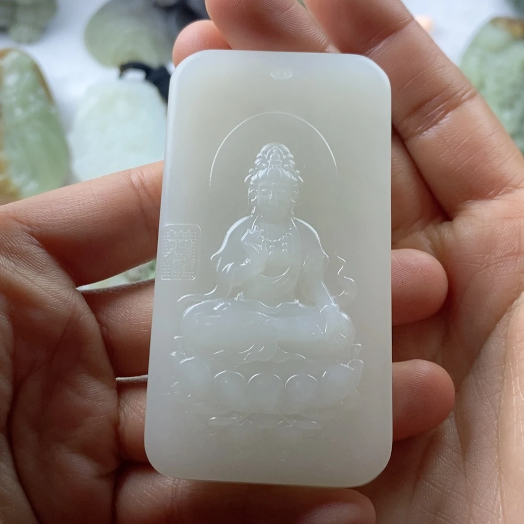 未镶嵌和田玉挂件