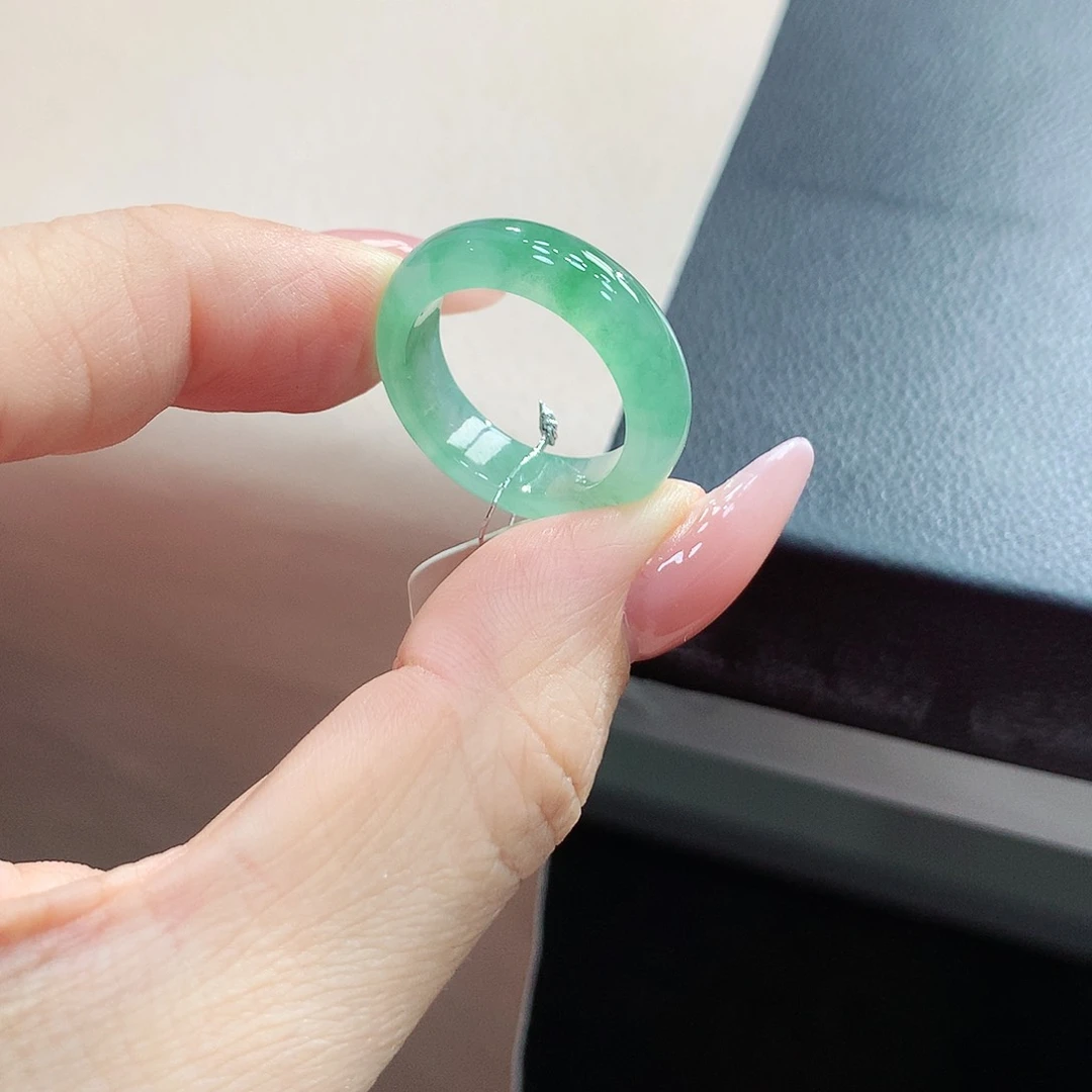 未镶嵌戒指翡翠17.18号