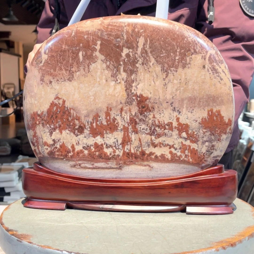 彩石三峡清江画面石30/27/3.5