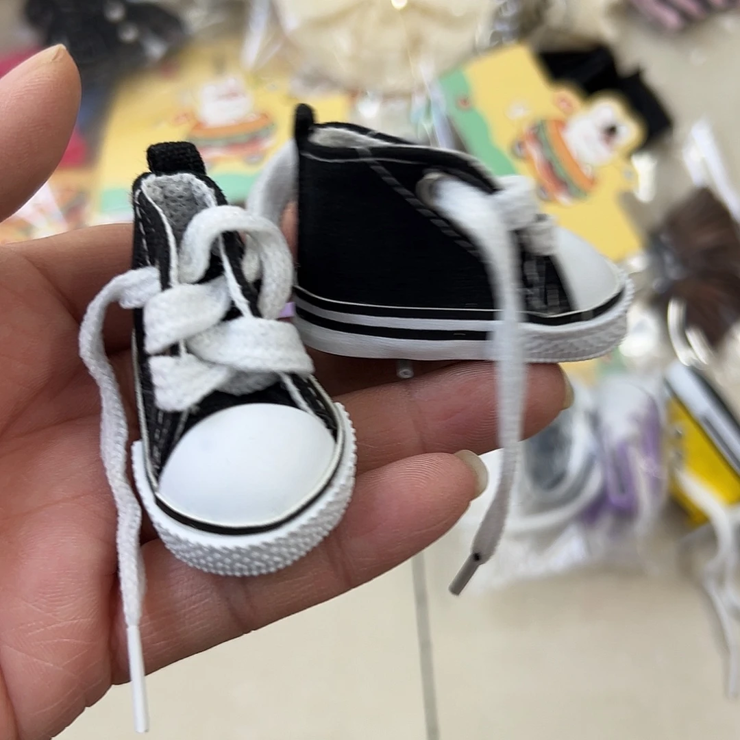 嘎子姐黑色帆布鞋新款