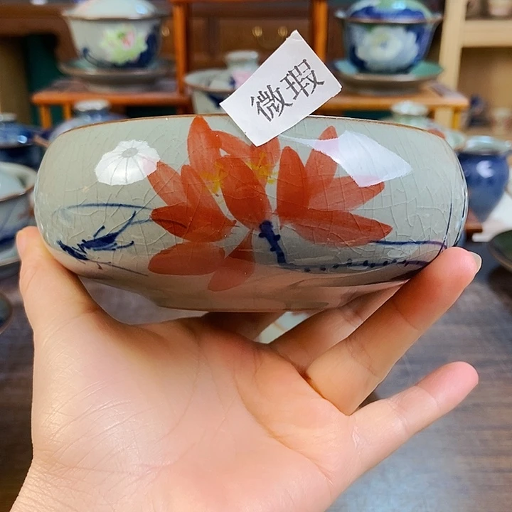 瓷片手工制作工艺精湛等