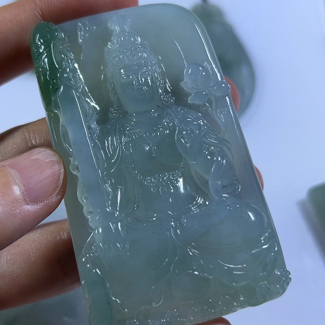 未镶嵌定制翡翠挂件