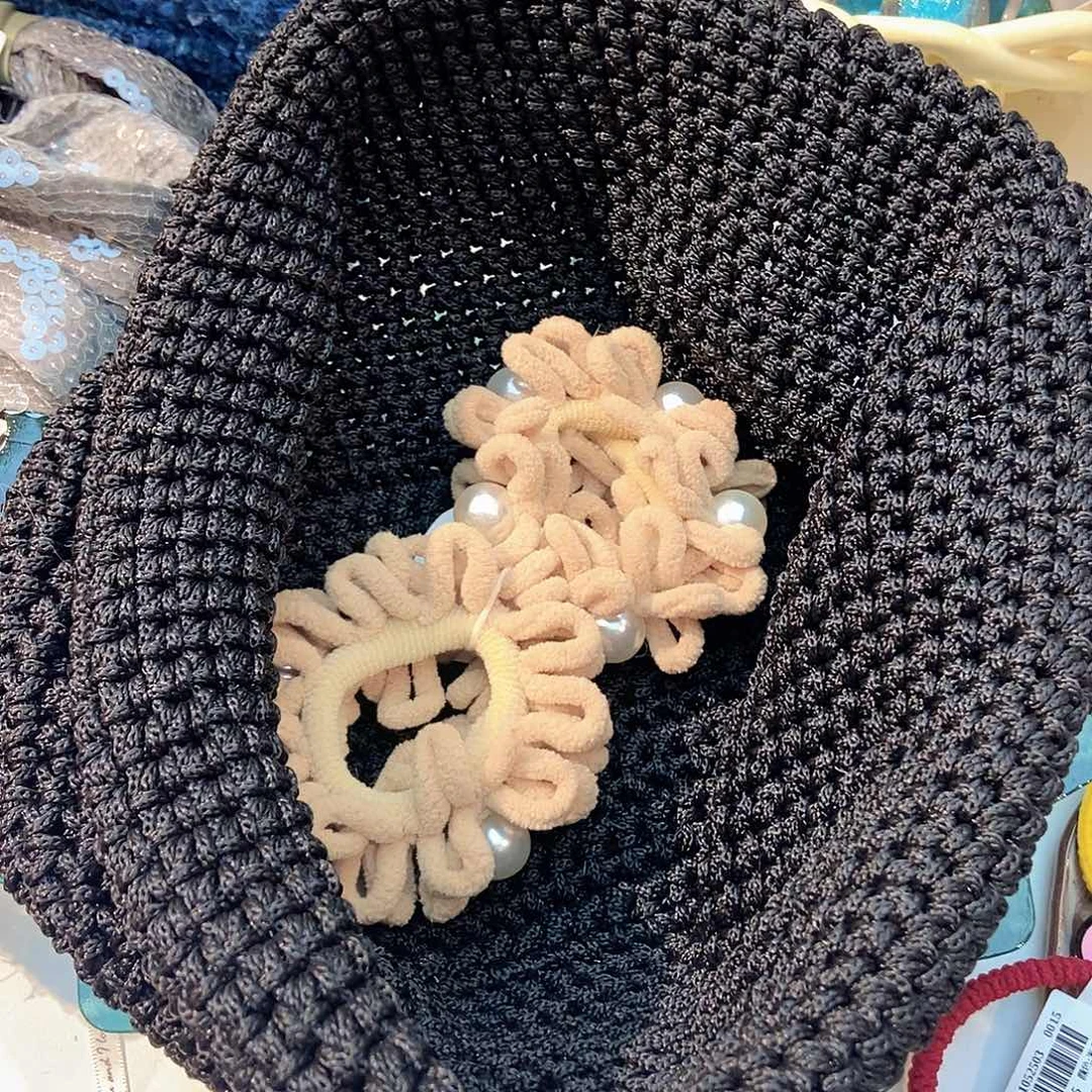皮质非金属头绳福福款