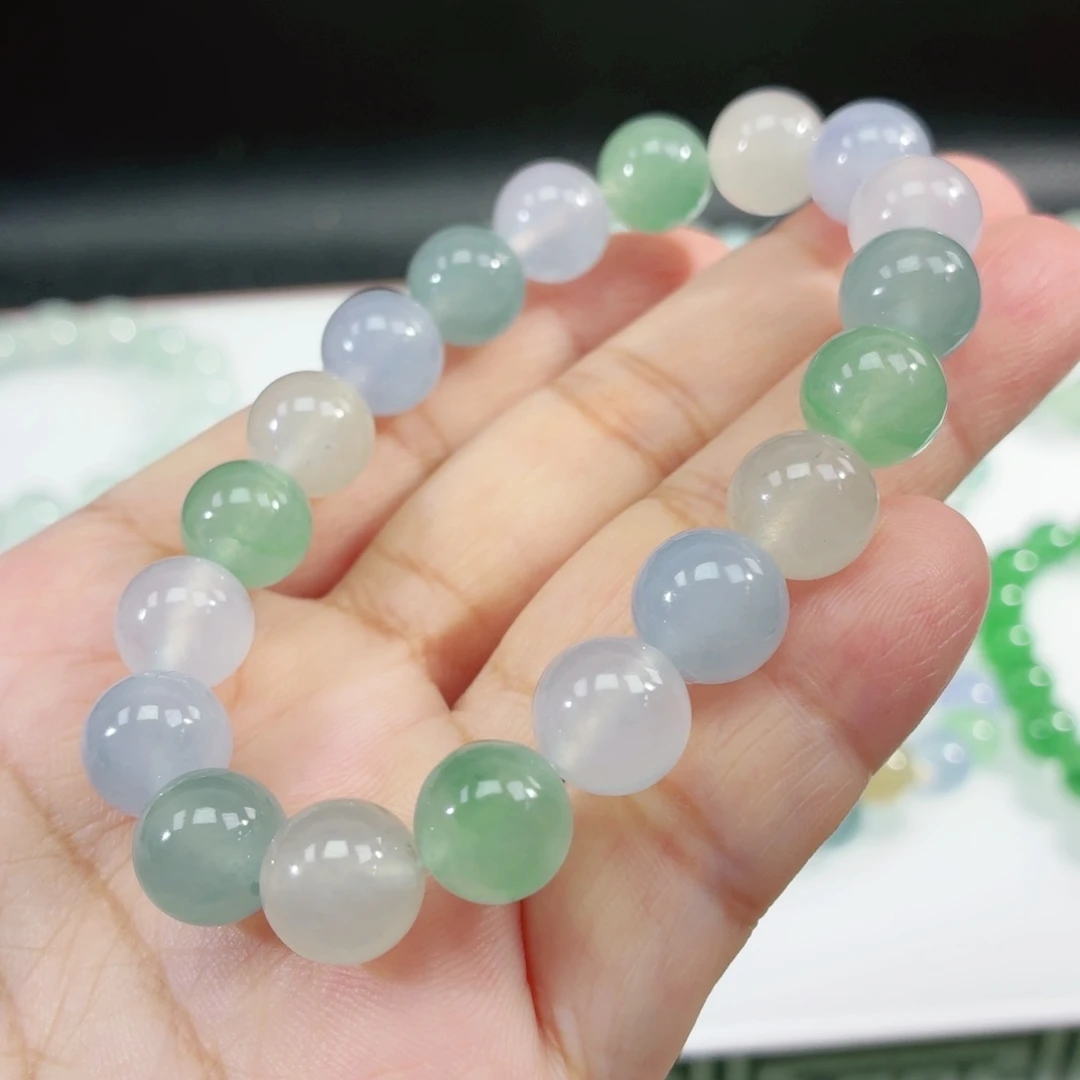 翡翠未镶嵌手链翡翠