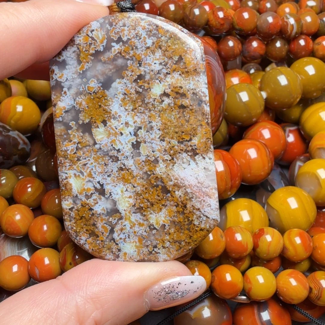 未镶嵌吊坠玛瑙/玉髓