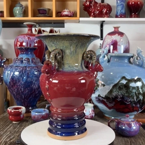 瓷片神垕镇钧瓷艺术