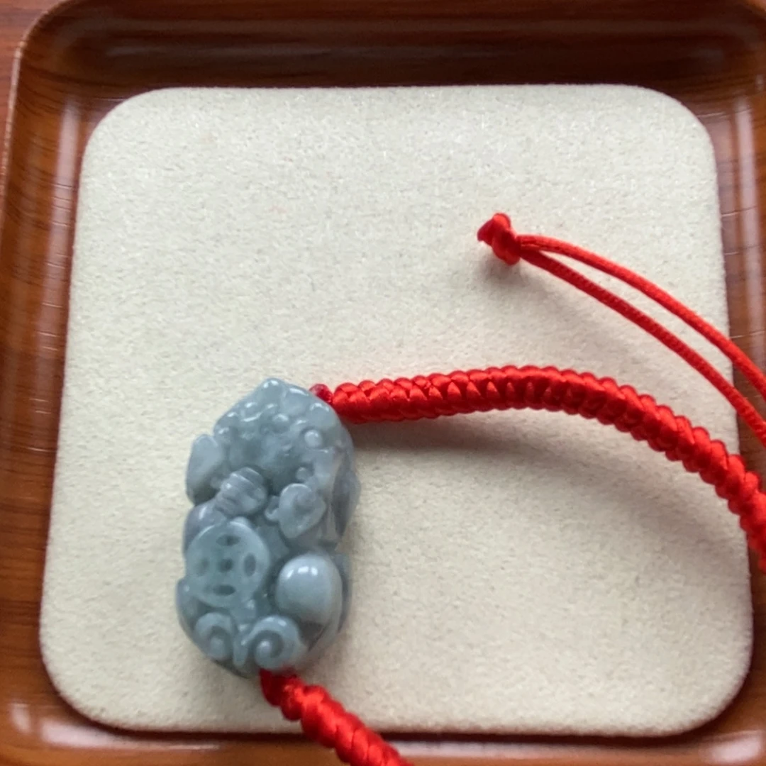 吊坠(赠链)未镶嵌翡翠如意貔貅手链