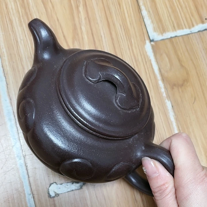 紫砂茶壶原矿手工制作